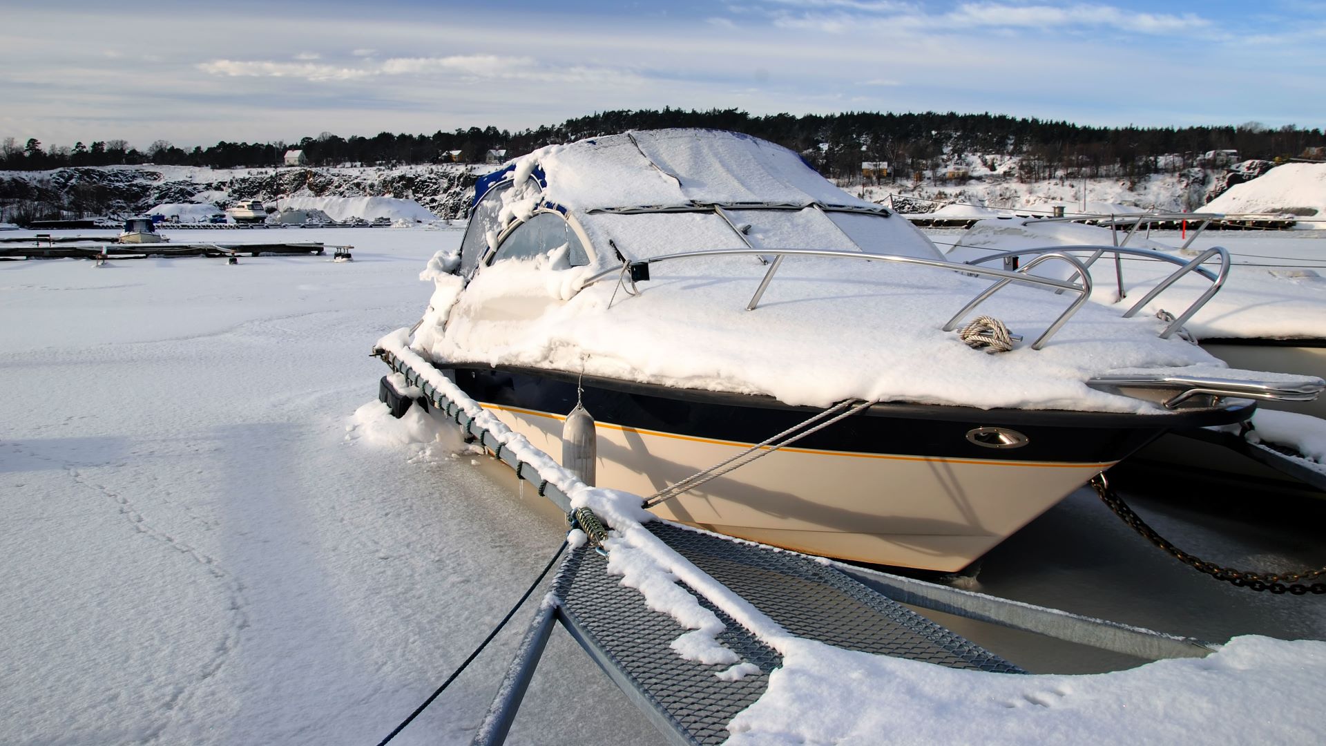 Projets d’hiver pour bateau: Préparez votre embarcation hors saison