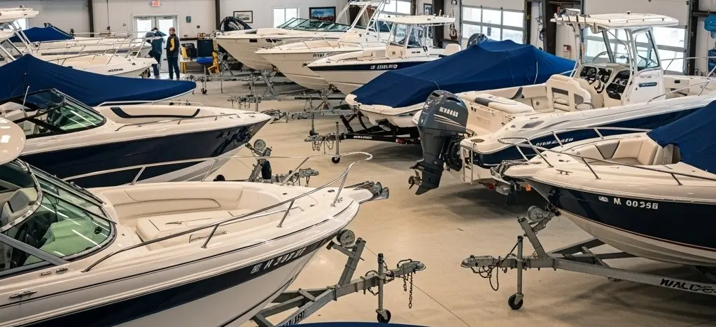 Service d’entreposage intérieur pour bateau : protéger votre embarcation durant l’hiver